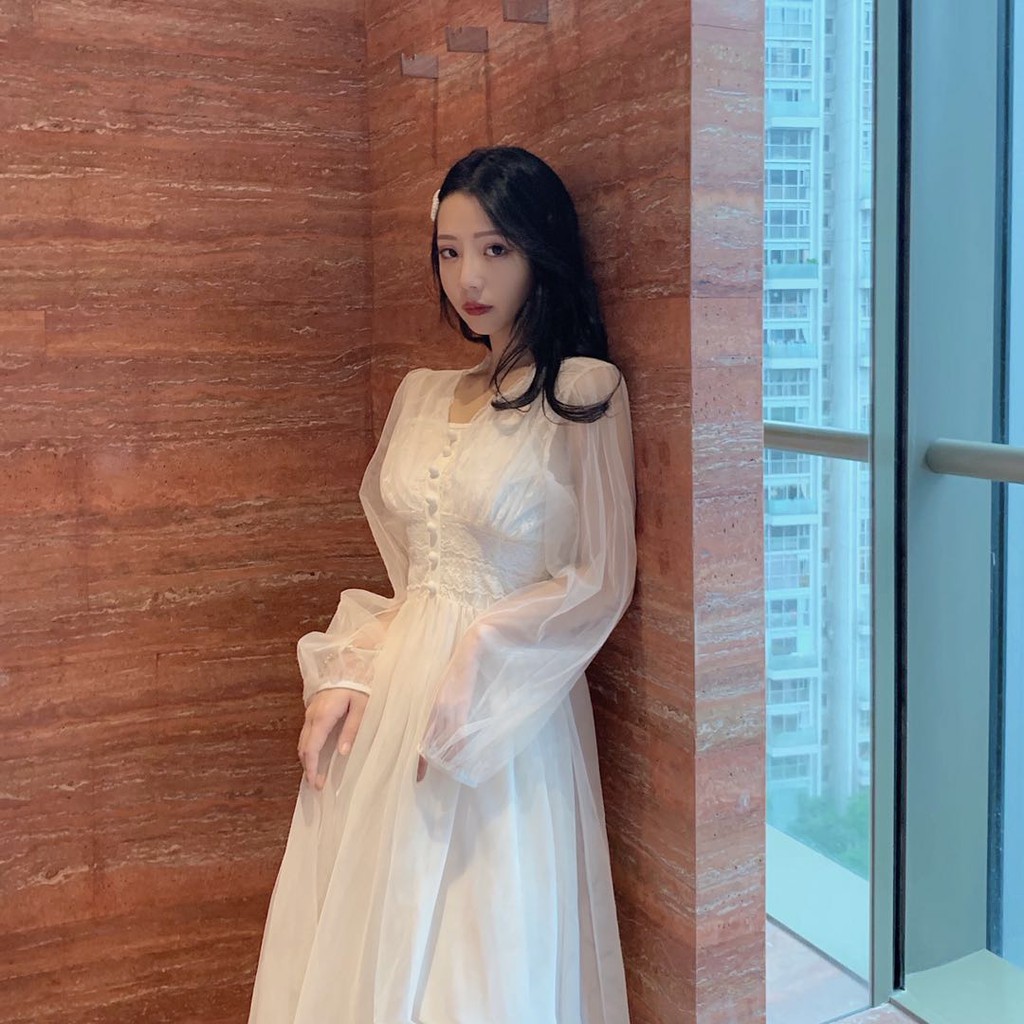 (D312) Đầm Váy Nữ Ulzzang - New arrival 2021 | BigBuy360 - bigbuy360.vn