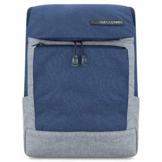 Balo Simplecarry K1 M Navy/Grey Đơn Giản Thời Trang Hỗ Trợ Chống Thấm