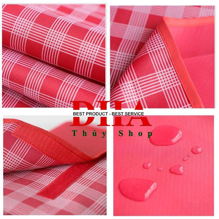 Thảm du lịch gấp gọn DHA, Thảm picnic dã ngoại chống thấm nước cao cấp.GIAO MÀU NGẪU NHIÊN.