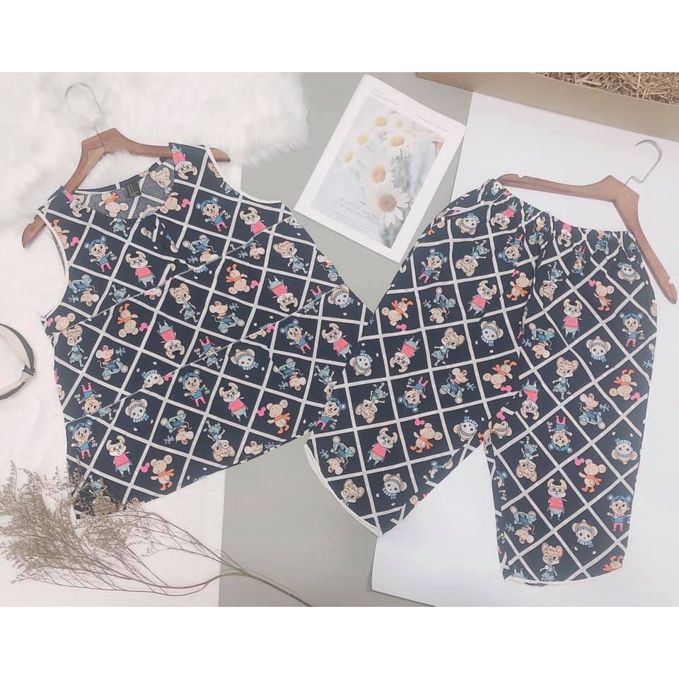 Bộ Lững Sát Nách chất Tole Lanh VNXK