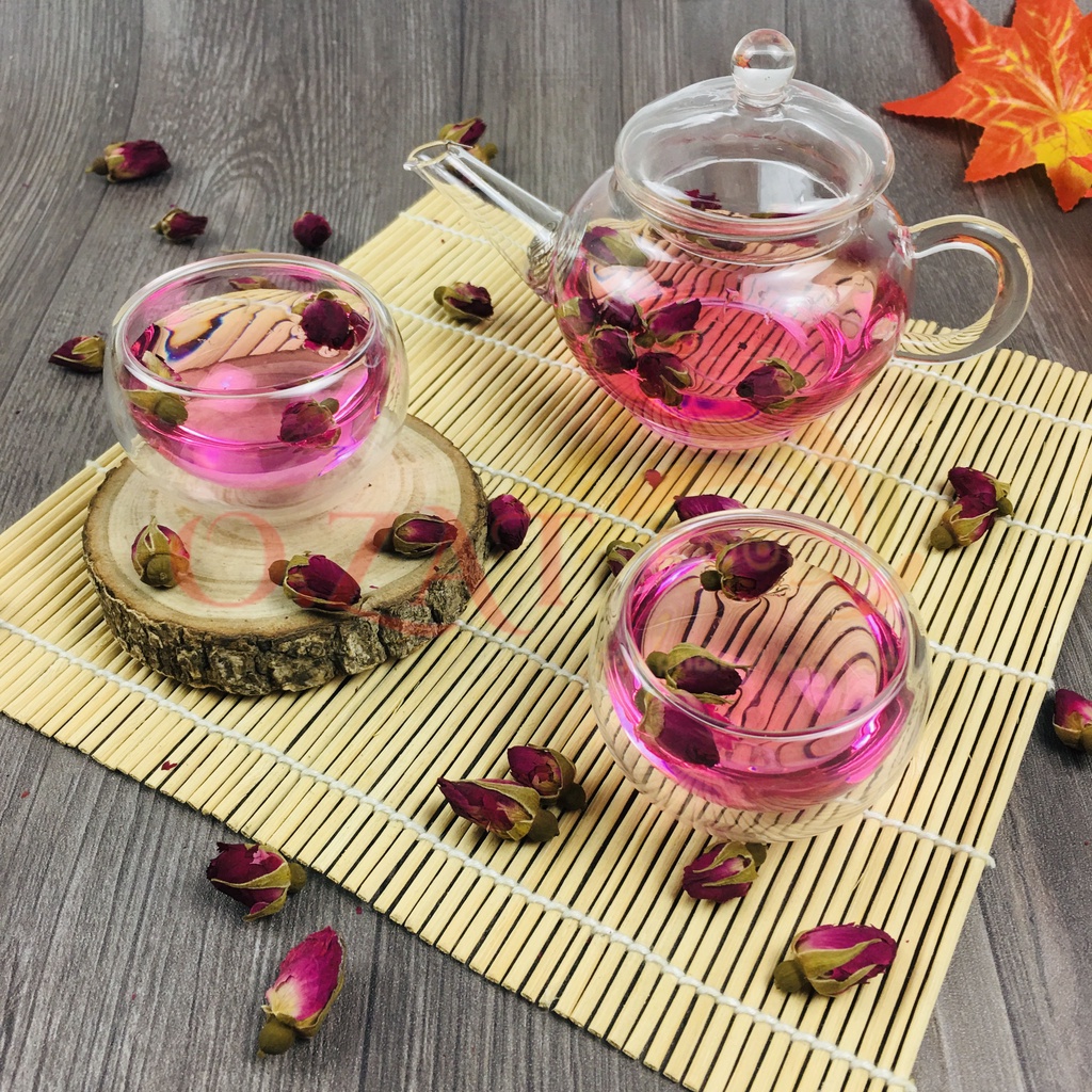 [BÁN SỈ] Hoa hồng nụ (trà hoa hồng) O.ZAT Food loại 1 500g-1kg không vụn giúp giảm cân ngủ ngon tăng cường sức đề kháng