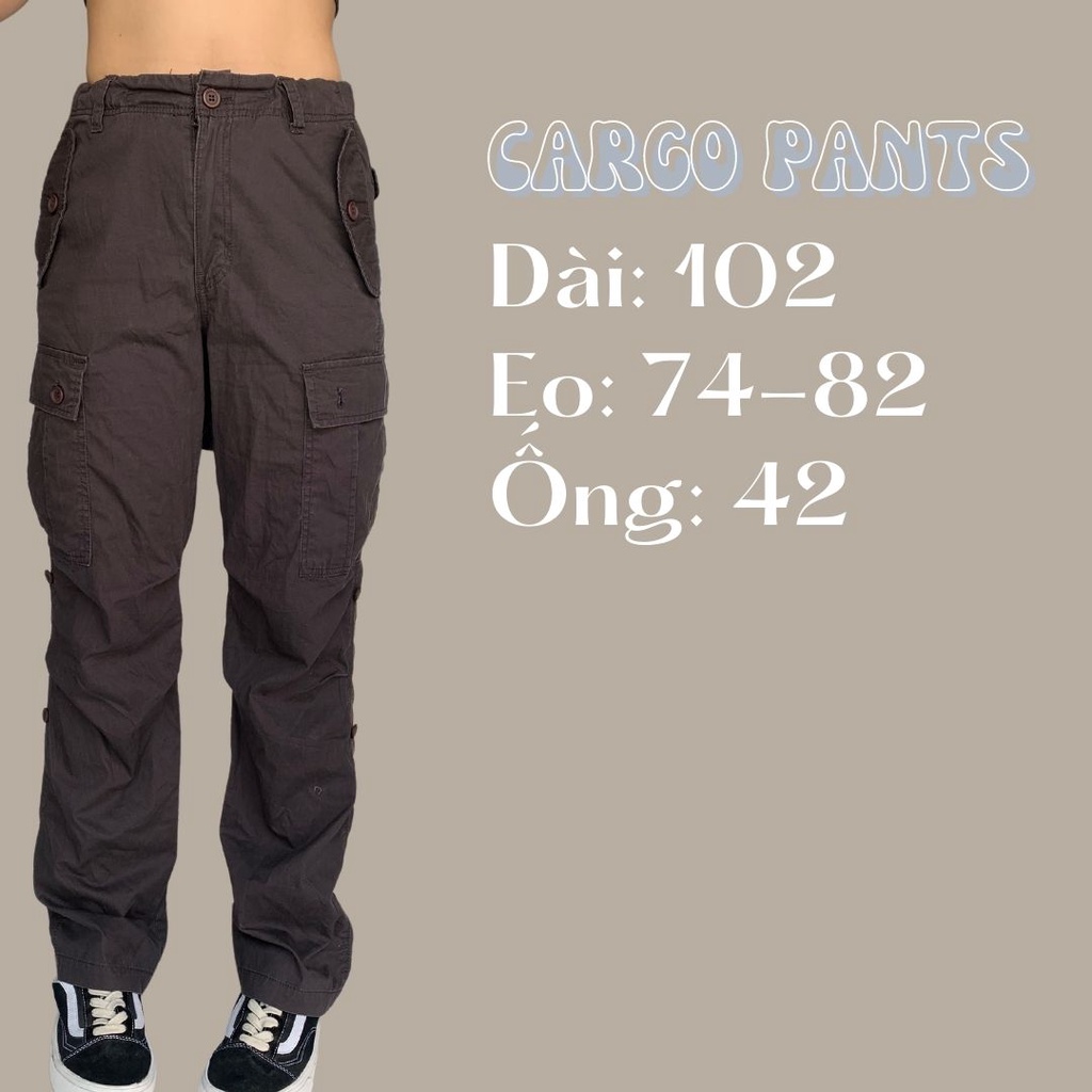 Cargo pants, quần túi hộp 2hand, secondhand