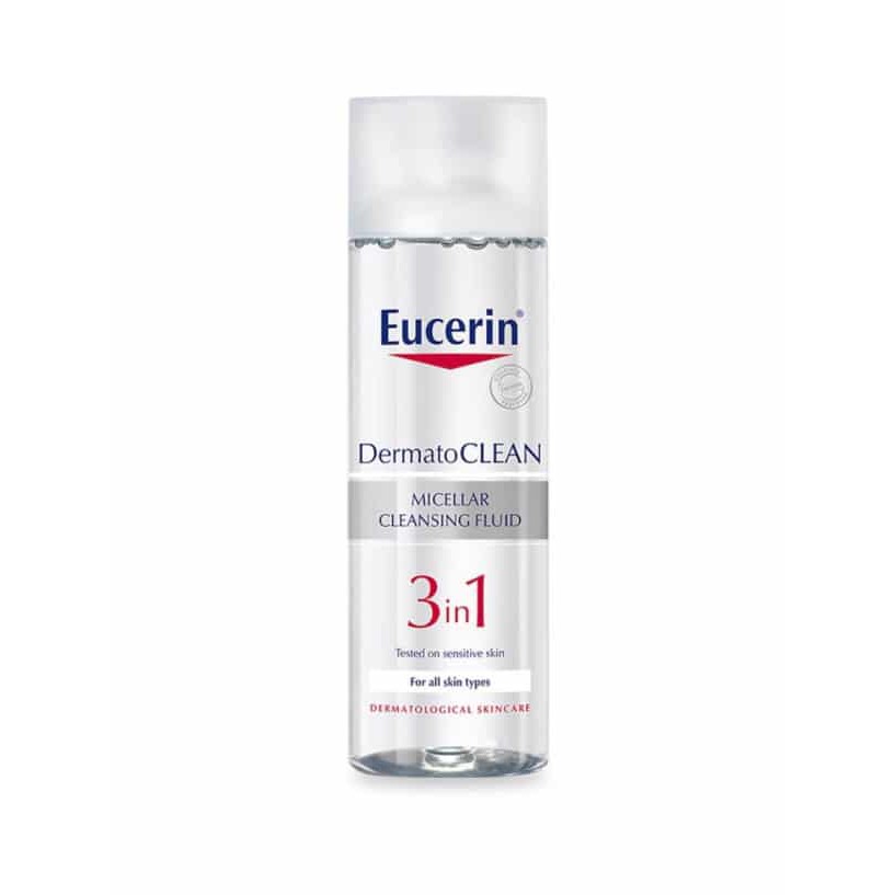 Nước Tẩy Trang Dịu Nhẹ Cho Da Nhạy Cảm Eucerin Dermato Clean Micellar Cleansing Fluid 3 In 1