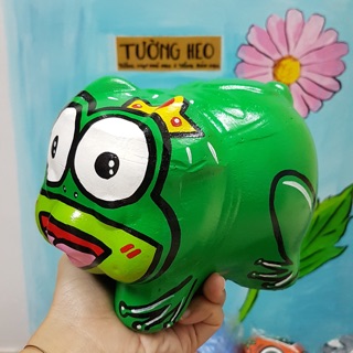 Heo đất handmade - hoàng tử ếch