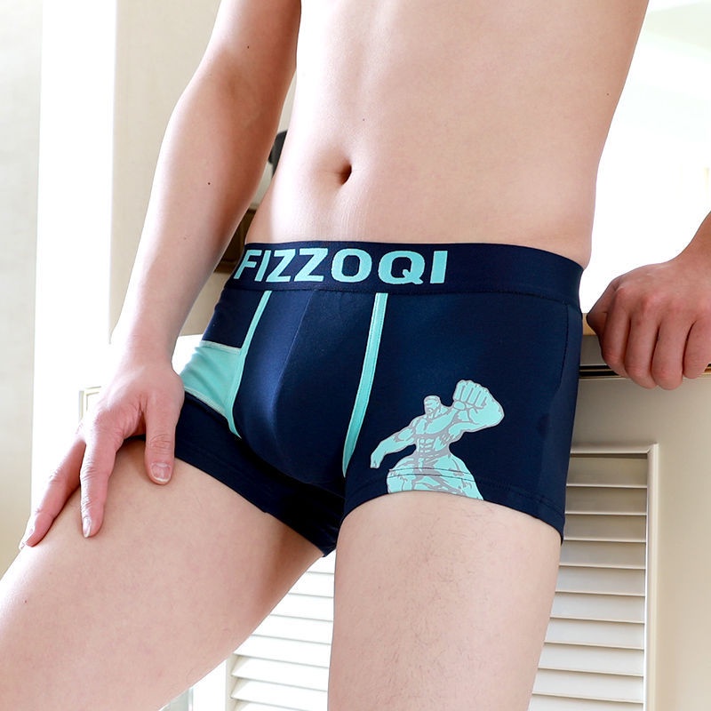 Quần Lót Boxer Cotton Thoáng Khí Thời Trang Cho Nam