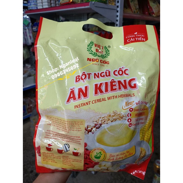 Bột Ngũ Cốc ăn kiêng Việt Đài gói 600g