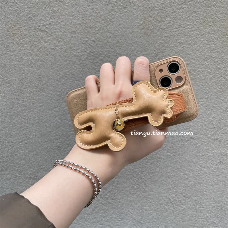 Ốp lưng Iphone có quai đeo cổ tay Giraffe dành cho Iphone 7/7plus/8/8plus/x/xr/xs/11/12/13/pro/promax