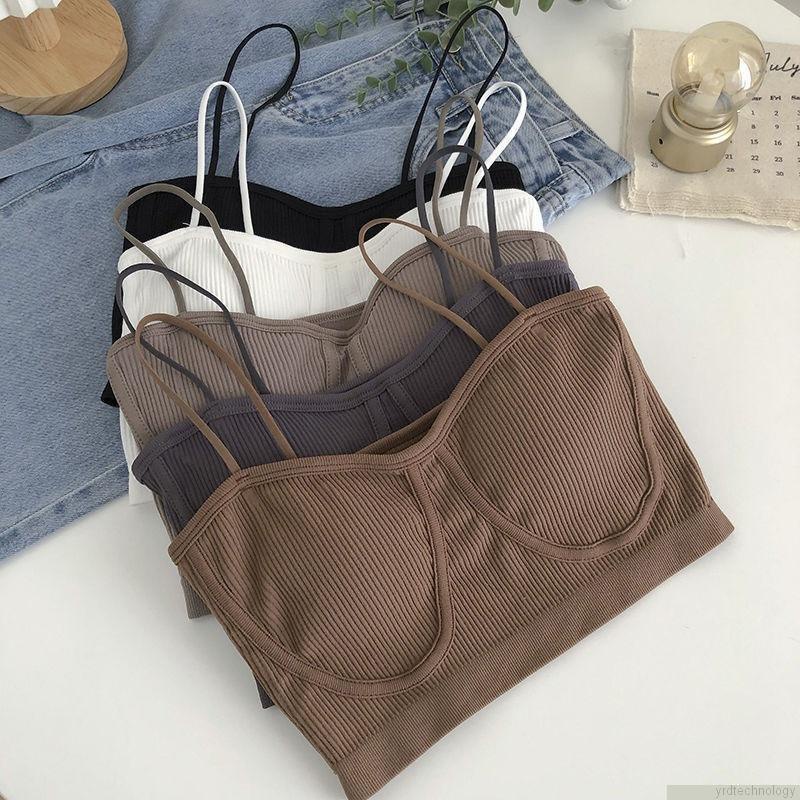 Áo không tay hai dây phối màu thời trang gợi cảm cho nữ