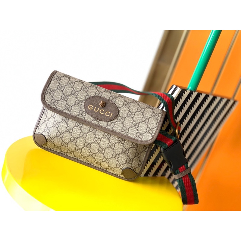Túi đeo chéo Gucci GC cao cấp túi vuông sành điệu cho nam da thật