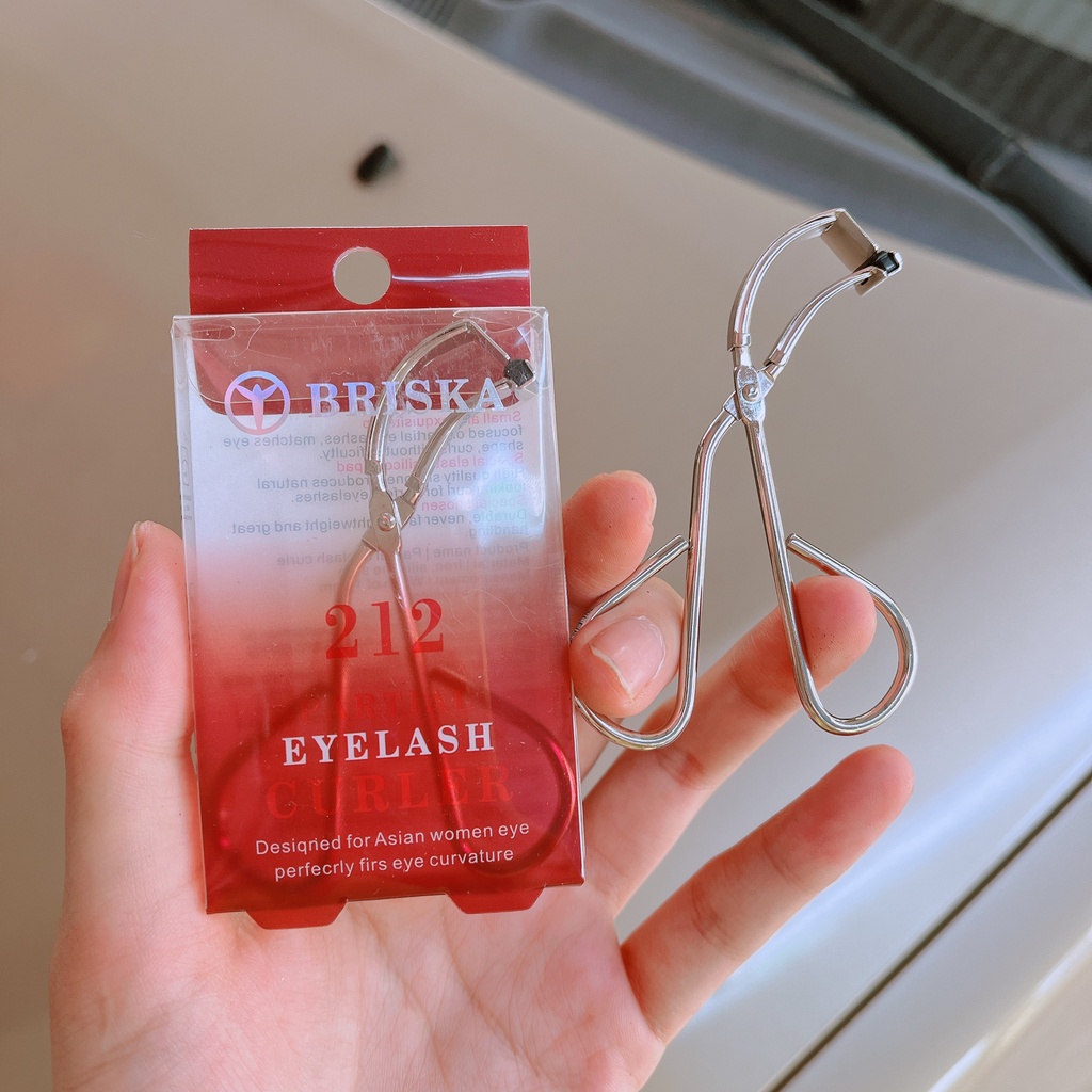 Kẹp mi góc Briska 212 Eyelash, Màu Đỏ
