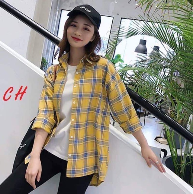 [ Mã WASTAPR giảm 10K đơn 50K] Áo sơ mi karo cổ bẻ C&H(mới) | BigBuy360 - bigbuy360.vn