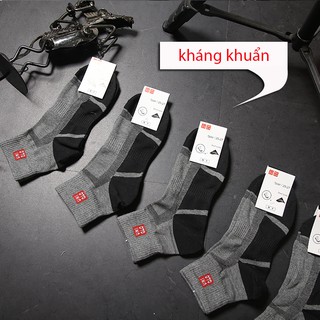 Combo 5 đôi Tất (Vớ) nam uninam chống hôi cao cổ