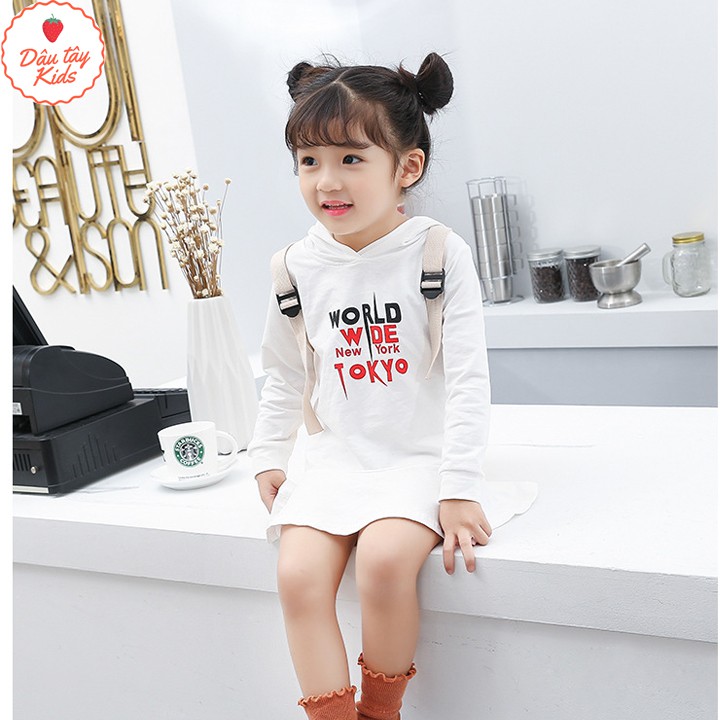 Váy bé gái siêu cute dành cho bé từ 13 đến 16 kg