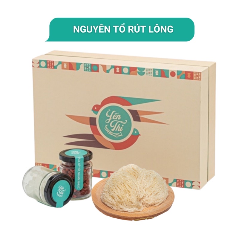 [Quà Tặng] Yến Thị - Yến Sào Khánh Hoà - Tổ Thô Hộp 50Gr-100Gr Tặng Đồ Chưng Kèm