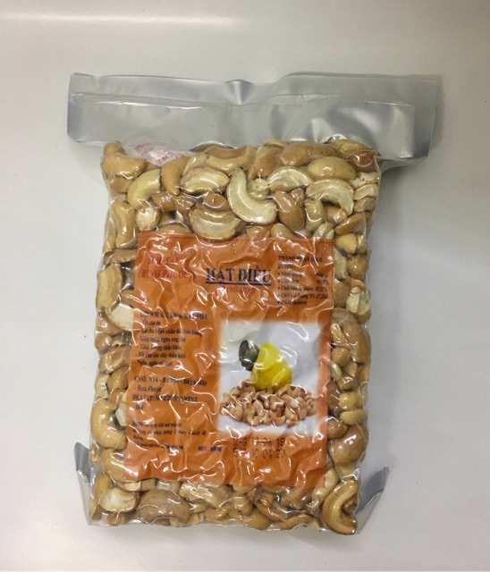 500g Hạt điều rang muối vỡ đôi