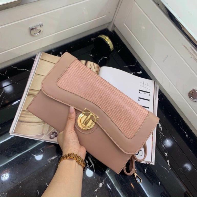Clutch nữ cầm tay kiêm túi đeo chéo nữ bản to dự tiệc sang trọng KVC185