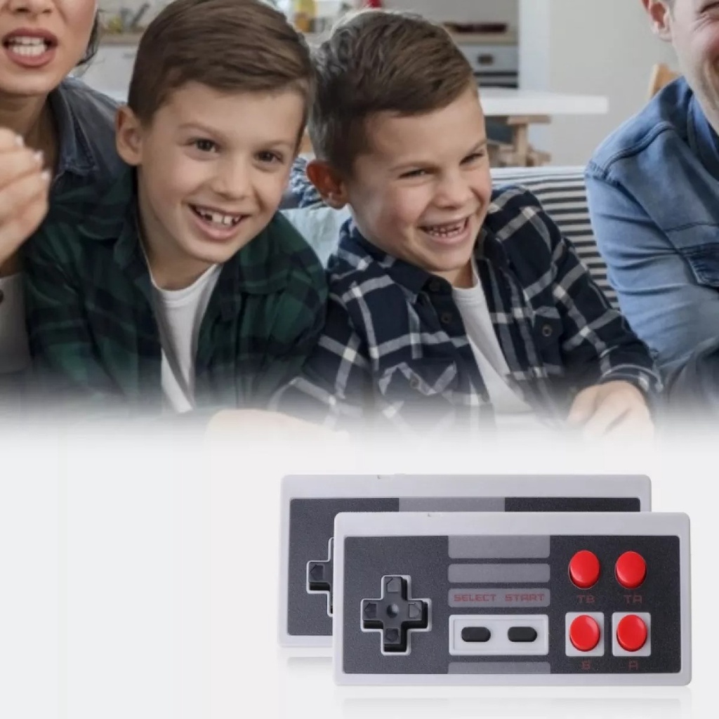 Bộ tay cầm điều khiển chơi game 4 nút cho coolbaby ti TV cầm tay 9 pin | BigBuy360 - bigbuy360.vn