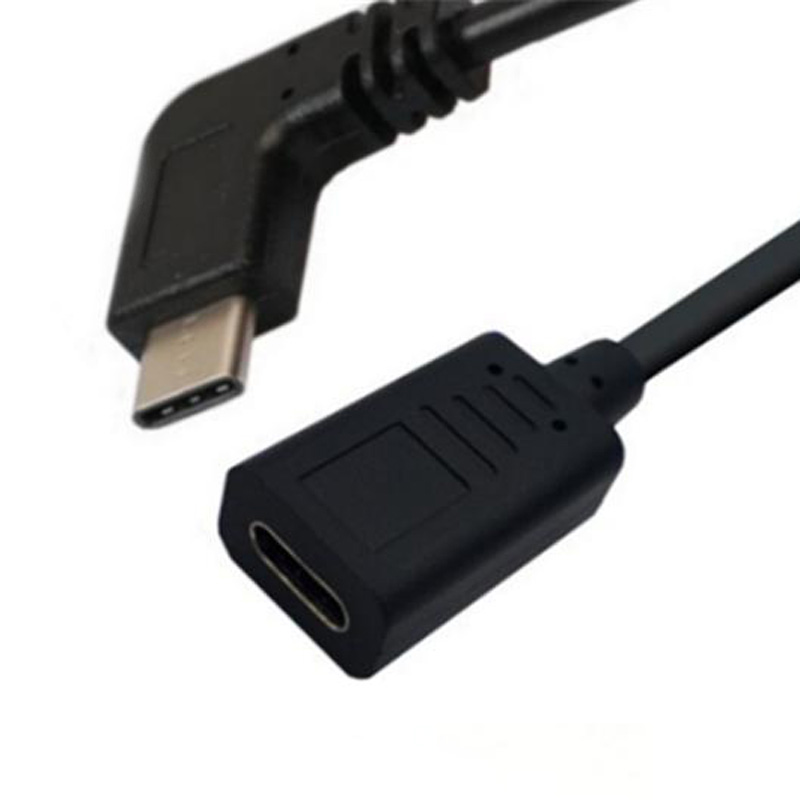 Dây Cáp Nối Dài Chuyển Đổi Cổng Usb 3.1 Sang Usb-C 90 Độ Có Thể Đảo Ngược Cho Macbook Tablet | BigBuy360 - bigbuy360.vn