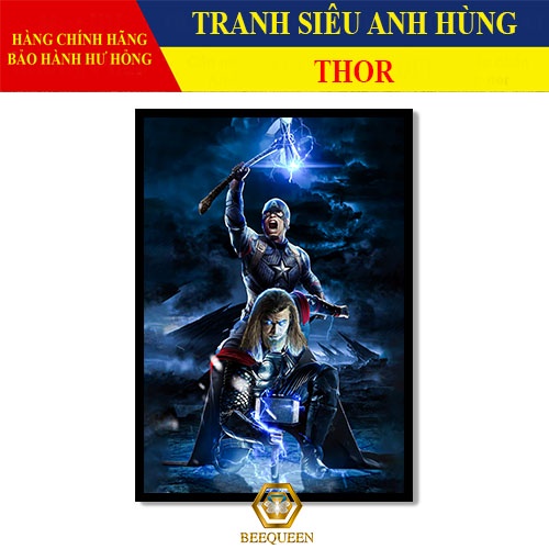 [MS1-25] Tranh Siêu Anh Hùng Thần Sấm -Thor