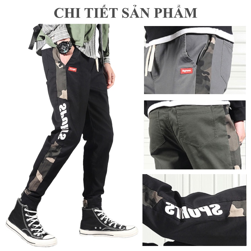 Quần Jogger nam nữ vải Kaki Cao Cấp thể thao JG01 - Notiloyal