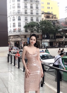 Váy 2 đây kim sa