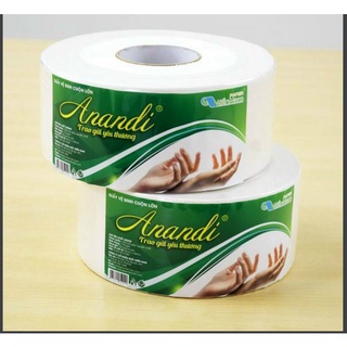 Giấy vệ sinh anandi cao cấp cuộn lớn 700g