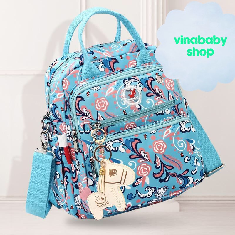 Balo Bỉm sữa mini cao cấp Lagaffe