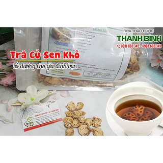 Củ Sen Khô 1Kg - Hàng Sấy Khô Đảm Bảo Sạch