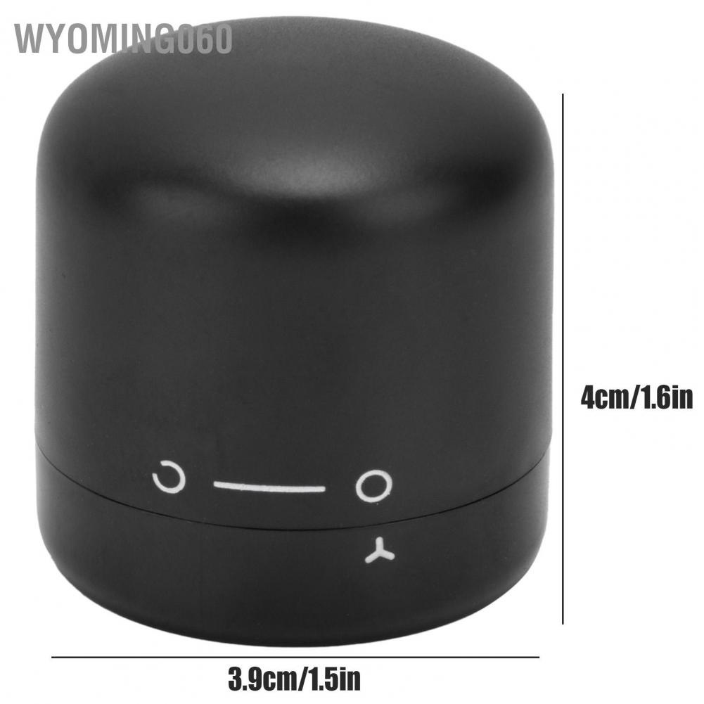 Wyoming060 Wine Stopper Rotatable Fresh Keeping Dustproof Champagne for 18‑19mm Bottle Mouth