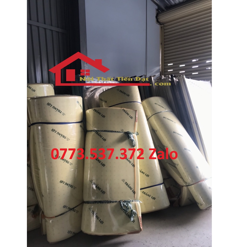 Nệm Cao Su Non Thắng Lợi 1M,1M2,1M4,1M6,1M8 DÀI 2M Bao SHIP HCM giá rẻ BH 15 NAM