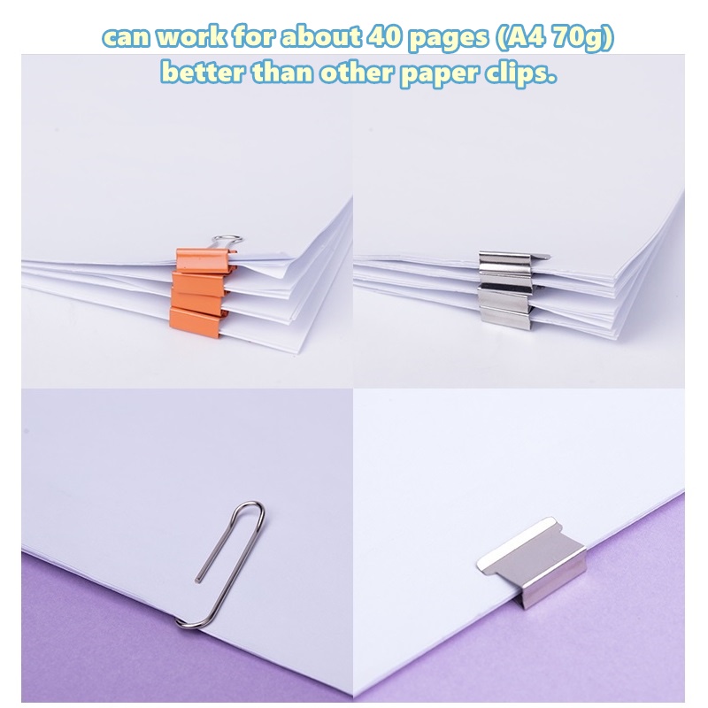 Bộ Kẹp Bấm Giấy Mini Có Thể Tái Sử Dụng Cho Max 40