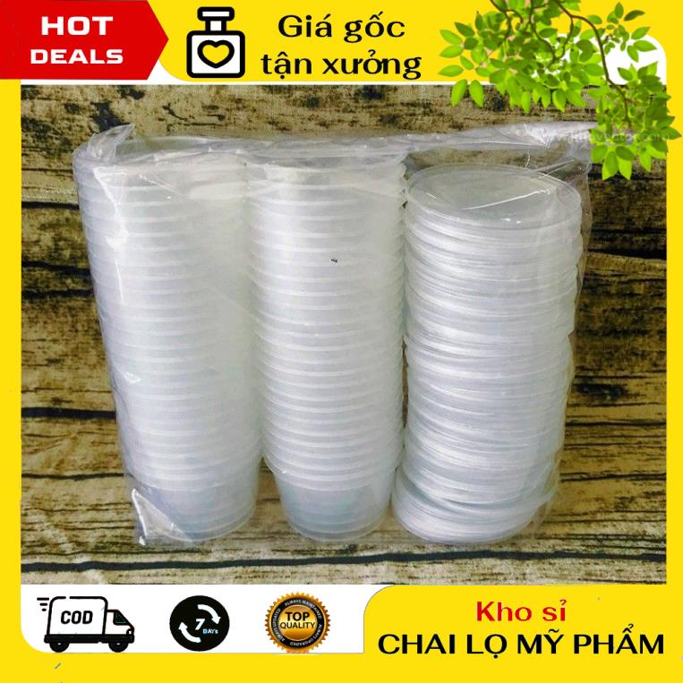 Hũ làm caramen, khuôn bánh flan có nắp bằng nhựa 100%