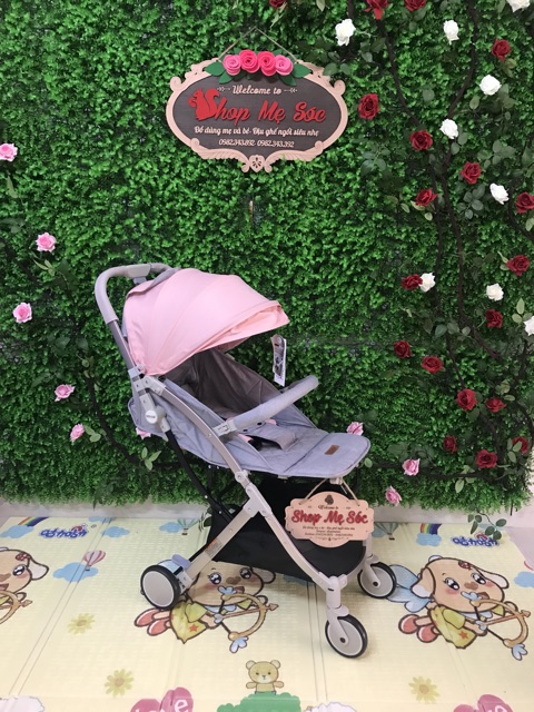 Xe đẩy Gấp gọn Sisver 2018 1 chiều 3 tư thế