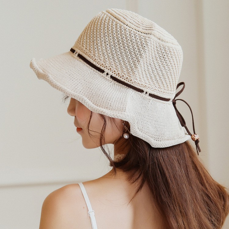 [NowShip2h] Nón Cói Mềm Vành Nhỏ Phối Nơ Thời Trang Nữ Hàn Quốc - Mã NC003
