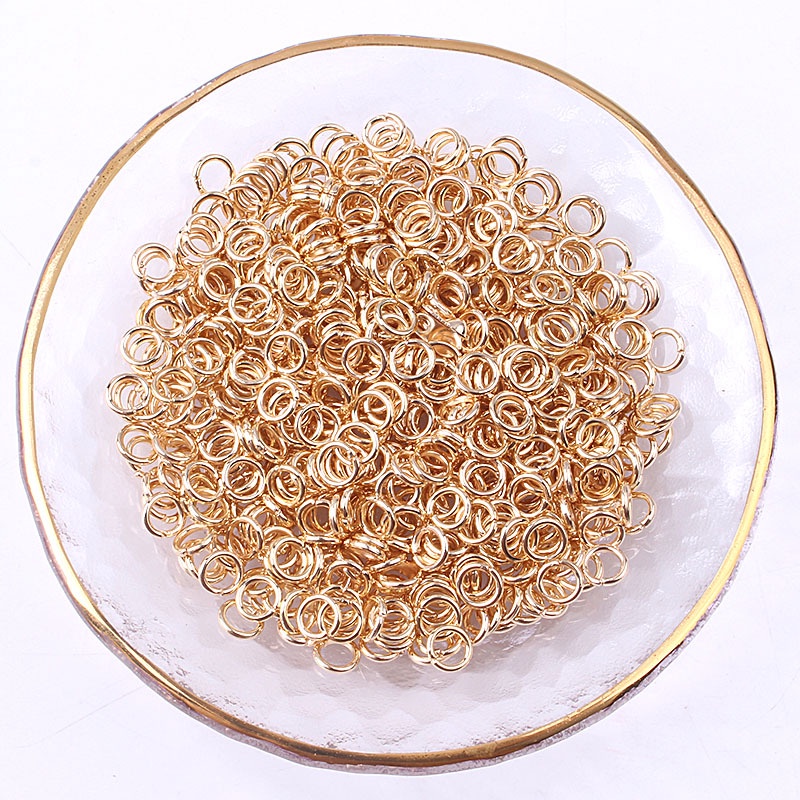Bộ 200 Vòng Nối Chữ C Bằng Kim Loại Dùng Làm Trang Sức Thủ Công diy