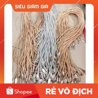 [Giảm Sốc] Dây Sạc IPhone, Android Dài 3M Bọc Dù Siêu Bền