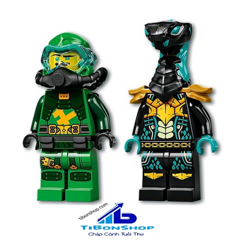 Lắp ghép Ninjago Chiến giáp Hydro của Lloyd - Đồ chơi Xếp hình Mô hình Ninja
