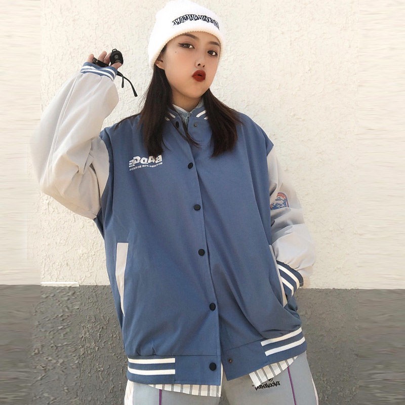 ÁO kHOÁC DÙ BOMBER BADGE - FREESIZE 88SWEATER | BigBuy360 - bigbuy360.vn