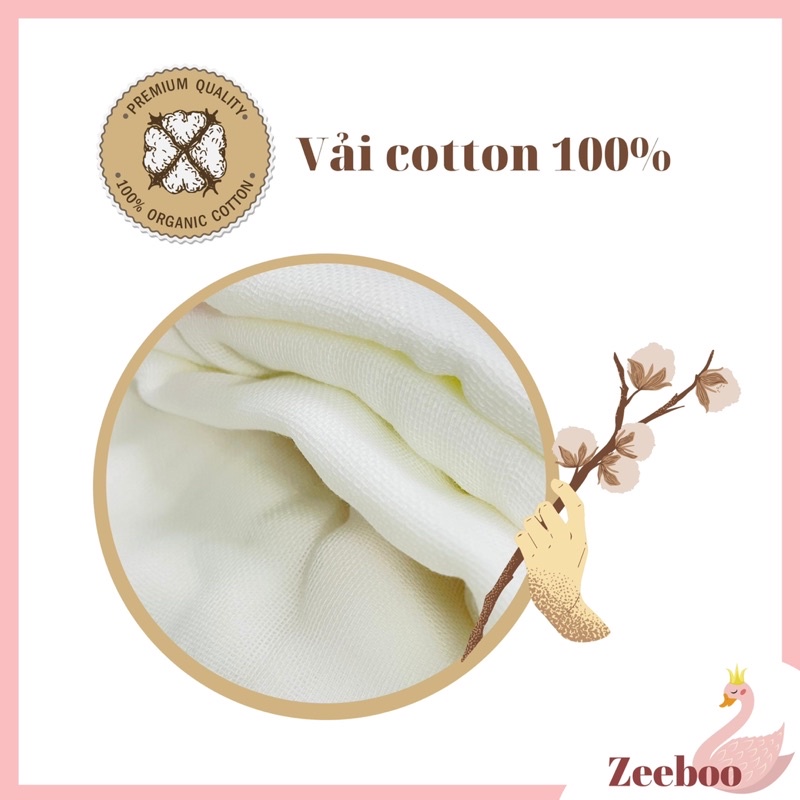 Khăn xô tắm bé sơ sinh 6 lớp dày dặn, chất liệu cotton 100% mềm mại siêu thấm hút, an toàn cho làn da nhạy cảm của bé