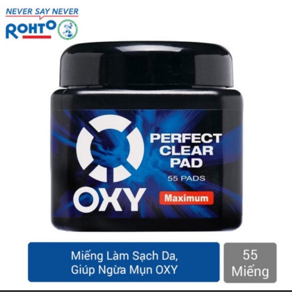 OXY Perfect Clear Pad - Miếng Pad làm sạch da 55 miếng