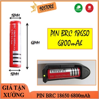 Pin brc ultrafire 18650 3,7v dung lượng 6800mah
