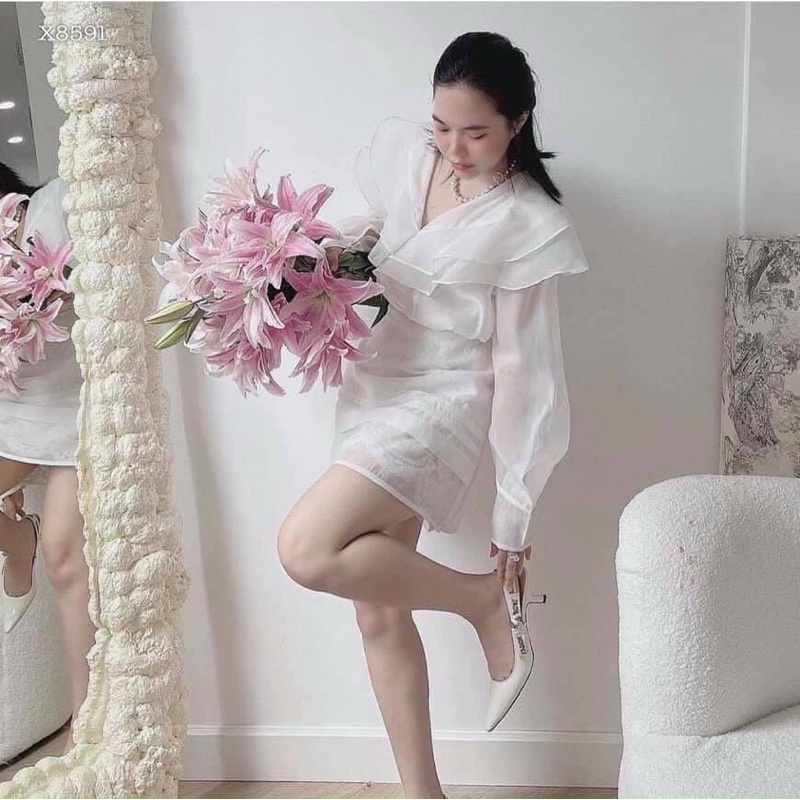 VIVON SET | Set Voan Tơ Bèo Tầng Lớp Điệu Đà