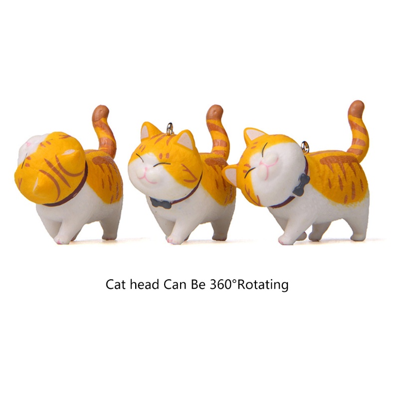 Móc Khóa Hình Mèo Đeo Ba Lô Đáng Yêu