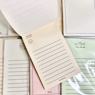 Giấy Note Dễ Thương Style Minimal 94mm x 142mm // Hidari