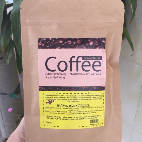 tắm cà phê siêu bật tone