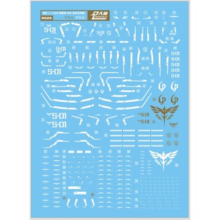Bộ Decal Nước Dán Mô Hình Gundam RG 22-31 (Xem Option)