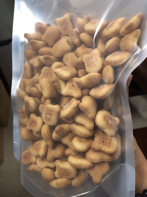 Bánh gấu nhân kem 500g