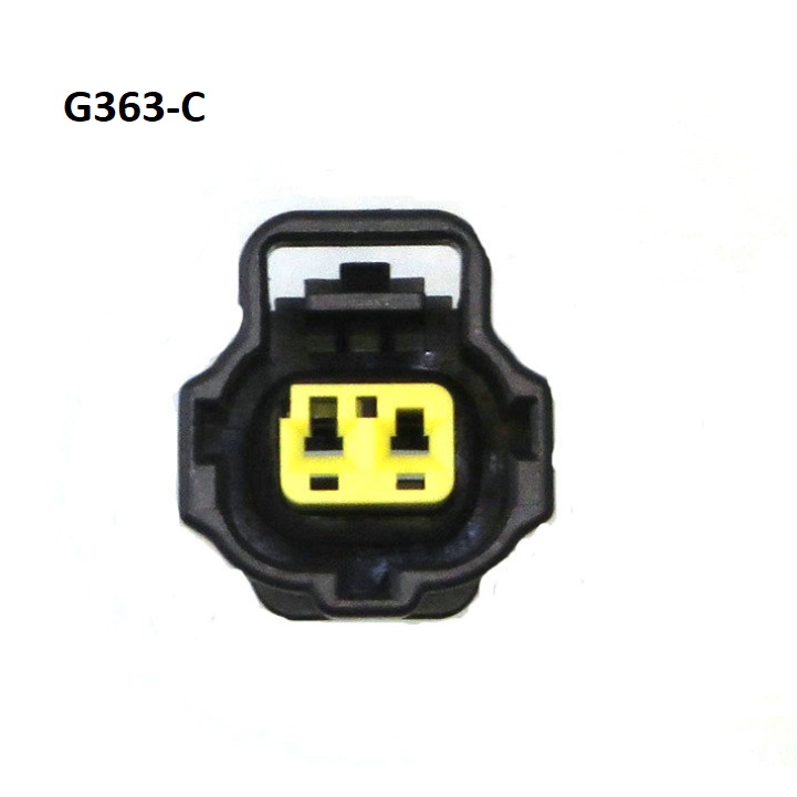 G363-Giắc cắm Đầu nối ô tô phích cắm chống thấm nước 2 lỗ 1.8mm