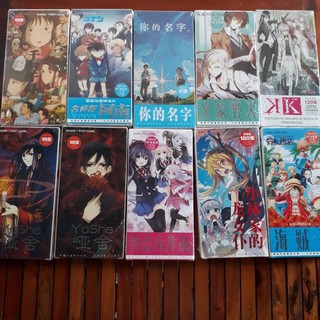 Hộp ảnh Postcard anime chibi postcard Bleach Xuyên duyệt Tây Nguyên S.A.O Thiên sứ ham chơi Fate Stay Night có ảnh dán