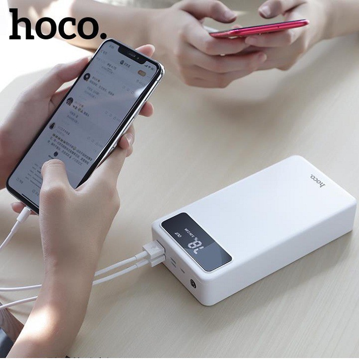 Pin Sạc dự phòng dung lượng lớn 30000mAh Hoco B35e hàng chính hãng bảo hành 12 tháng